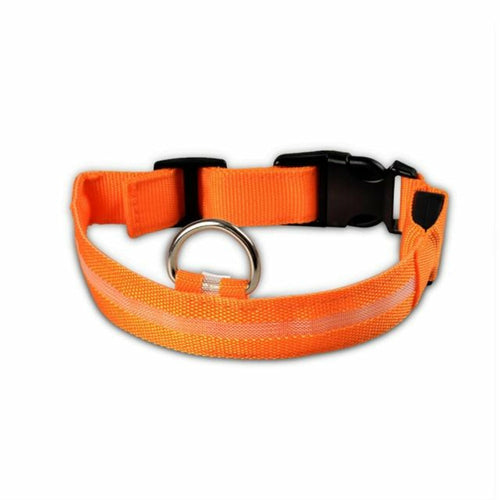 2 PCS BLUE GLOWING DOG SAFETY COLLAR